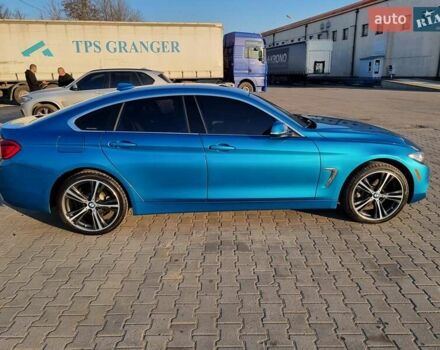 Синий БМВ 4 Серия, объемом двигателя 2 л и пробегом 46 тыс. км за 25000 $, фото 1 на Automoto.ua