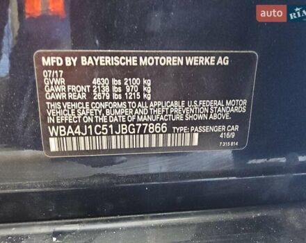 Синий БМВ 4 Серия, объемом двигателя 2 л и пробегом 148 тыс. км за 4700 $, фото 11 на Automoto.ua