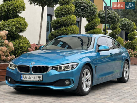 БМВ 4 Серия 2017 в Киеве на Automoto.ua Синий БМВ 4 Серия, объемом двигателя 2 л и пробегом 70 тыс. км за 18950 $, фото 1 на Automoto.ua