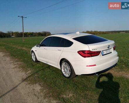 Белый БМВ 5 Серия ГТ, объемом двигателя 2.98 л и пробегом 91 тыс. км за 21499 $, фото 3 на Automoto.ua
