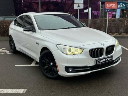 Белый БМВ 5 Серия ГТ, объемом двигателя 3 л и пробегом 156 тыс. км за 15990 $, фото 1 на Automoto.ua