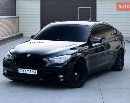 Черный БМВ 5 Серия ГТ, объемом двигателя 2.99 л и пробегом 370 тыс. км за 13699 $, фото 1 на Automoto.ua