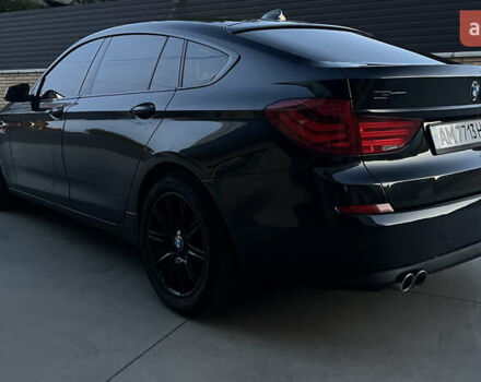 Черный БМВ 5 Серия ГТ, объемом двигателя 2.99 л и пробегом 370 тыс. км за 13699 $, фото 3 на Automoto.ua