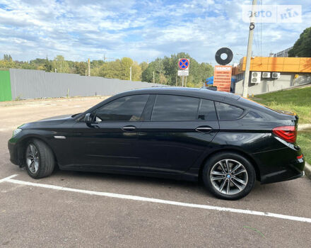 Черный БМВ 5 Серия ГТ, объемом двигателя 3 л и пробегом 307 тыс. км за 19000 $, фото 4 на Automoto.ua