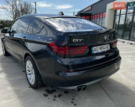 Черный БМВ 5 Серия ГТ, объемом двигателя 2.99 л и пробегом 360 тыс. км за 15300 $, фото 6 на Automoto.ua