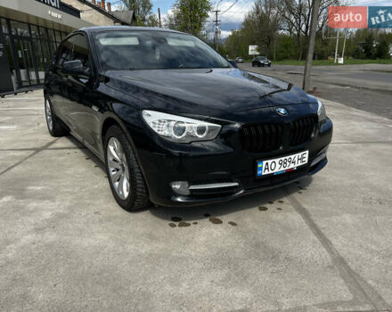 Черный БМВ 5 Серия ГТ, объемом двигателя 2.99 л и пробегом 360 тыс. км за 15300 $, фото 3 на Automoto.ua
