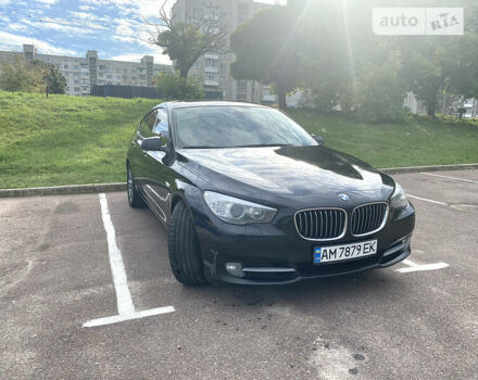 Черный БМВ 5 Серия ГТ, объемом двигателя 3 л и пробегом 307 тыс. км за 19000 $, фото 1 на Automoto.ua