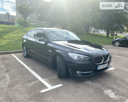 Черный БМВ 5 Серия ГТ, объемом двигателя 3 л и пробегом 307 тыс. км за 19000 $, фото 2 на Automoto.ua