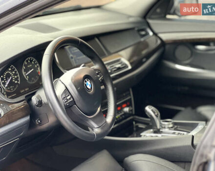 Черный БМВ 5 Серия ГТ, объемом двигателя 3 л и пробегом 240 тыс. км за 12300 $, фото 9 на Automoto.ua