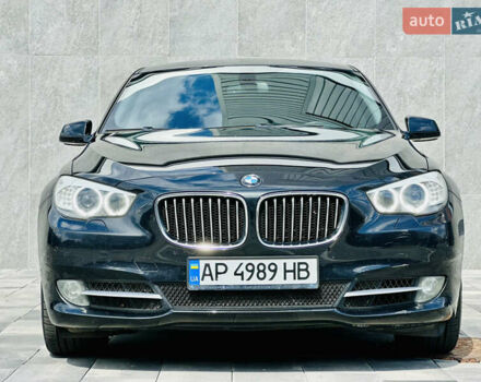 Черный БМВ 5 Серия ГТ, объемом двигателя 3 л и пробегом 151 тыс. км за 13790 $, фото 2 на Automoto.ua