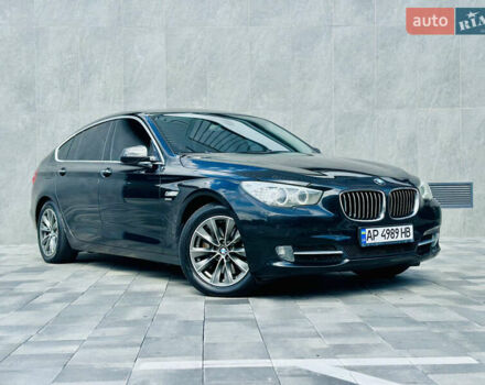 Черный БМВ 5 Серия ГТ, объемом двигателя 3 л и пробегом 151 тыс. км за 13790 $, фото 77 на Automoto.ua