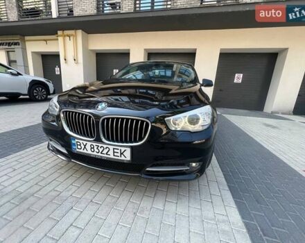 Черный БМВ 5 Серия ГТ, объемом двигателя 2.98 л и пробегом 216 тыс. км за 13999 $, фото 1 на Automoto.ua