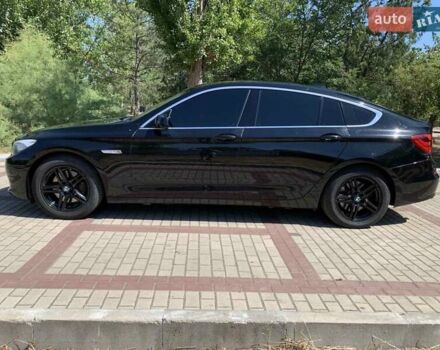 Черный БМВ 5 Серия ГТ, объемом двигателя 3 л и пробегом 287 тыс. км за 14000 $, фото 3 на Automoto.ua