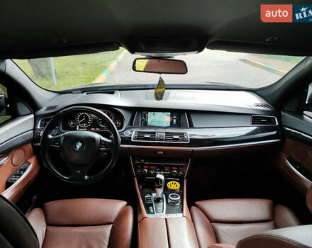 Черный БМВ 5 Серия ГТ, объемом двигателя 2.99 л и пробегом 199 тыс. км за 18500 $, фото 5 на Automoto.ua