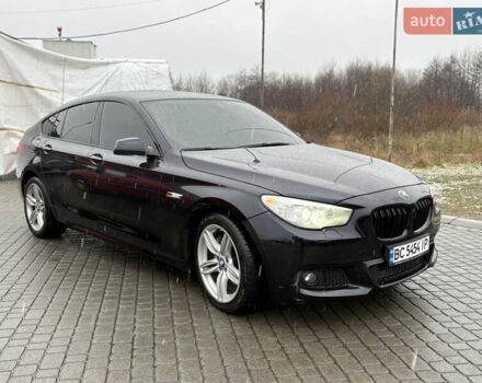 Черный БМВ 5 Серия ГТ, объемом двигателя 3 л и пробегом 270 тыс. км за 22800 $, фото 5 на Automoto.ua
