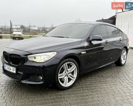 Черный БМВ 5 Серия ГТ, объемом двигателя 3 л и пробегом 270 тыс. км за 22800 $, фото 2 на Automoto.ua