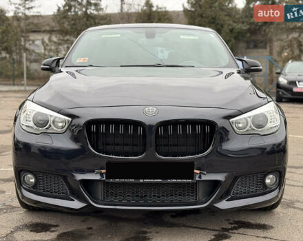 Черный БМВ 5 Серия ГТ, объемом двигателя 3 л и пробегом 188 тыс. км за 18999 $, фото 4 на Automoto.ua
