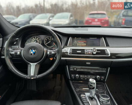 Черный БМВ 5 Серия ГТ, объемом двигателя 3 л и пробегом 188 тыс. км за 18999 $, фото 18 на Automoto.ua
