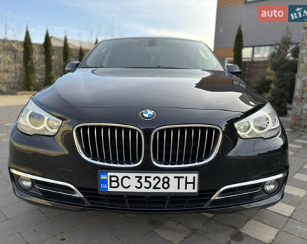 Черный БМВ 5 Серия ГТ, объемом двигателя 2.98 л и пробегом 125 тыс. км за 21500 $, фото 1 на Automoto.ua