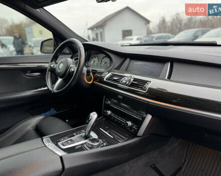 Черный БМВ 5 Серия ГТ, объемом двигателя 3 л и пробегом 188 тыс. км за 18999 $, фото 16 на Automoto.ua