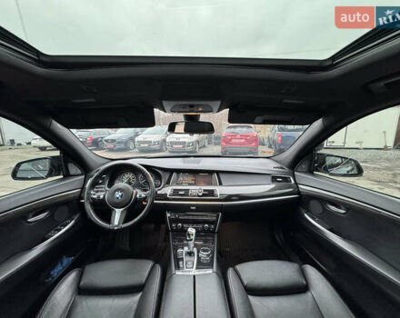 Черный БМВ 5 Серия ГТ, объемом двигателя 3 л и пробегом 188 тыс. км за 18999 $, фото 12 на Automoto.ua