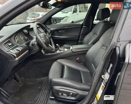 Черный БМВ 5 Серия ГТ, объемом двигателя 3 л и пробегом 188 тыс. км за 18999 $, фото 21 на Automoto.ua