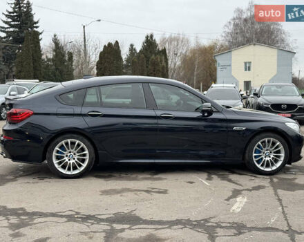 Черный БМВ 5 Серия ГТ, объемом двигателя 3 л и пробегом 188 тыс. км за 18999 $, фото 7 на Automoto.ua