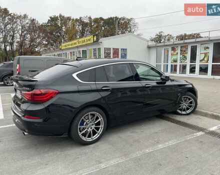 Черный БМВ 5 Серия ГТ, объемом двигателя 2.98 л и пробегом 155 тыс. км за 20000 $, фото 2 на Automoto.ua