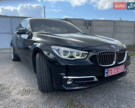 Черный БМВ 5 Серия ГТ, объемом двигателя 2 л и пробегом 194 тыс. км за 22300 $, фото 4 на Automoto.ua