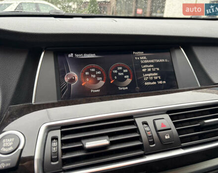 Чорний БМВ 5 Серія ГТ, об'ємом двигуна 3 л та пробігом 113 тис. км за 21500 $, фото 30 на Automoto.ua