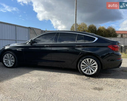 Черный БМВ 5 Серия ГТ, объемом двигателя 2 л и пробегом 194 тыс. км за 22300 $, фото 1 на Automoto.ua
