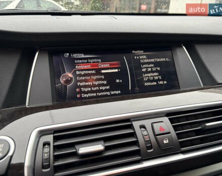 Чорний БМВ 5 Серія ГТ, об'ємом двигуна 3 л та пробігом 113 тис. км за 21500 $, фото 33 на Automoto.ua