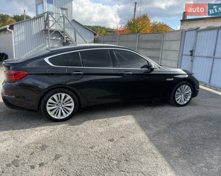 Черный БМВ 5 Серия ГТ, объемом двигателя 2 л и пробегом 194 тыс. км за 22300 $, фото 3 на Automoto.ua