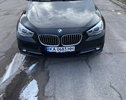 Черный БМВ 5 Серия ГТ, объемом двигателя 2 л и пробегом 74 тыс. км за 25500 $, фото 4 на Automoto.ua