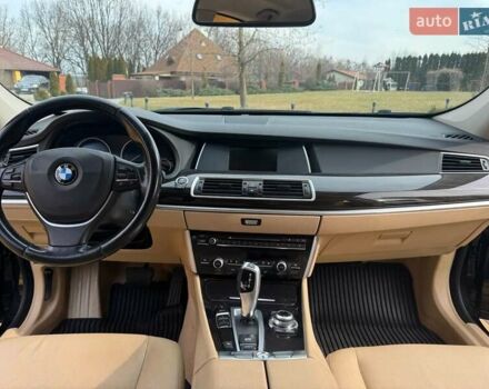 Черный БМВ 5 Серия ГТ, объемом двигателя 2 л и пробегом 120 тыс. км за 20000 $, фото 4 на Automoto.ua