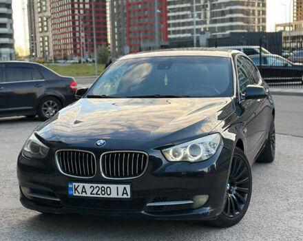 Черный БМВ 5 Серия ГТ, объемом двигателя 3 л и пробегом 270 тыс. км за 15800 $, фото 1 на Automoto.ua