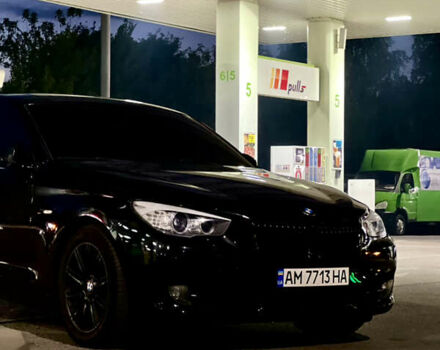 Черный БМВ 5 Серия ГТ, объемом двигателя 2.99 л и пробегом 370 тыс. км за 13699 $, фото 1 на Automoto.ua