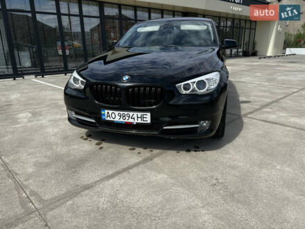 Черный БМВ 5 Серия ГТ, объемом двигателя 2.99 л и пробегом 360 тыс. км за 15300 $, фото 1 на Automoto.ua