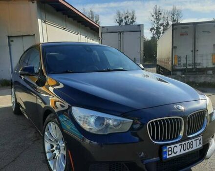 Черный БМВ 5 Серия ГТ, объемом двигателя 3 л и пробегом 227 тыс. км за 19300 $, фото 1 на Automoto.ua