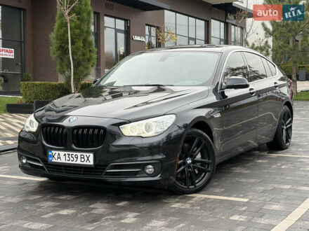 Черный БМВ 5 Серия ГТ, объемом двигателя 3 л и пробегом 113 тыс. км за 21500 $, фото 1 на Automoto.ua