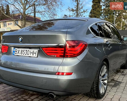Серый БМВ 5 Серия ГТ, объемом двигателя 3 л и пробегом 285 тыс. км за 18500 $, фото 4 на Automoto.ua