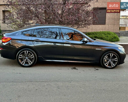 Серый БМВ 5 Серия ГТ, объемом двигателя 3 л и пробегом 222 тыс. км за 15000 $, фото 4 на Automoto.ua
