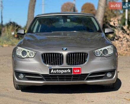 Серый БМВ 5 Серия ГТ, объемом двигателя 3 л и пробегом 113 тыс. км за 22990 $, фото 2 на Automoto.ua
