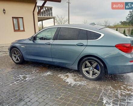 Синий БМВ 5 Серия ГТ, объемом двигателя 2.99 л и пробегом 365 тыс. км за 12500 $, фото 2 на Automoto.ua