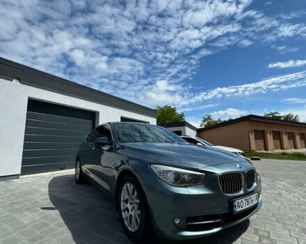 Синий БМВ 5 Серия ГТ, объемом двигателя 2.99 л и пробегом 320 тыс. км за 16000 $, фото 2 на Automoto.ua