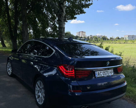 Синий БМВ 5 Серия ГТ, объемом двигателя 3 л и пробегом 333 тыс. км за 14500 $, фото 2 на Automoto.ua