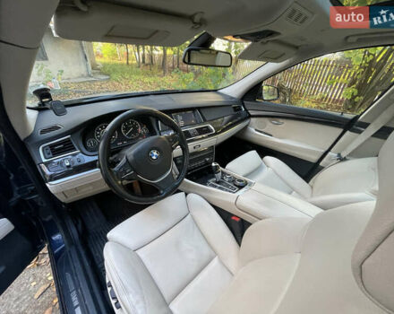 Синий БМВ 5 Серия ГТ, объемом двигателя 2.98 л и пробегом 230 тыс. км за 14500 $, фото 2 на Automoto.ua