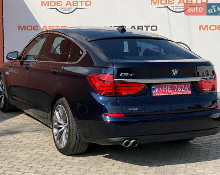 Синій БМВ 5 Серія ГТ, об'ємом двигуна 3 л та пробігом 229 тис. км за 19900 $, фото 2 на Automoto.ua