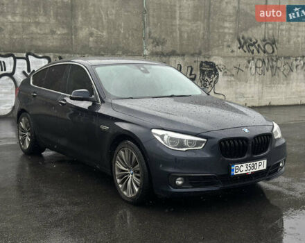 Синий БМВ 5 Серия ГТ, объемом двигателя 3 л и пробегом 192 тыс. км за 22500 $, фото 2 на Automoto.ua