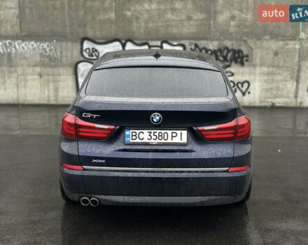 Синий БМВ 5 Серия ГТ, объемом двигателя 3 л и пробегом 192 тыс. км за 22500 $, фото 4 на Automoto.ua
